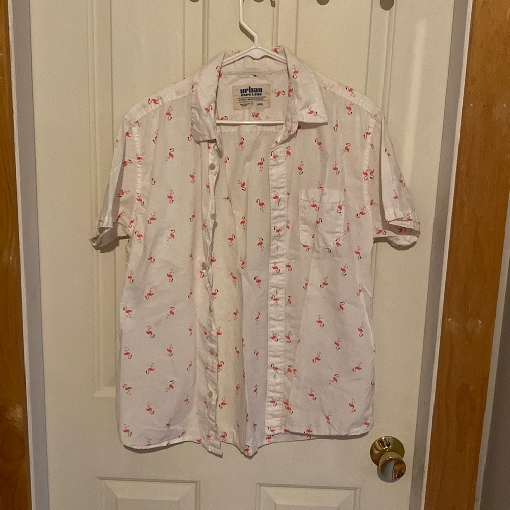 Flamingo button up